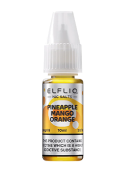 Elfbar ELFLIQ Salt Pineapple Mango Orange 10ml 20mg